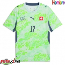 Camiseta Suiza Ruben Vargas #17 Visitante Equipación Mundial 2026 manga corta